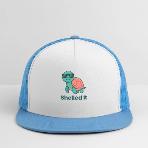 Funny Turtle Sunglasses Shelled It Cute Gift - Trucker Hat