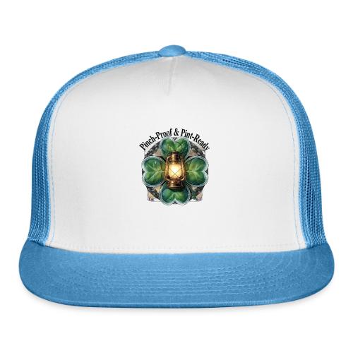 Pinch-Proof Lantern Clover T-Shirt - Trucker Hat