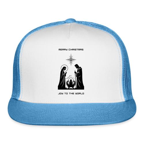 Joy to the World T-Shirt | Minimalist Nativity - Trucker Hat
