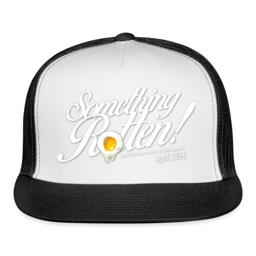 Something Rotten - white logo - Trucker Cap