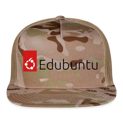 Edubuntu Logo 2023 - Black - Trucker Hat