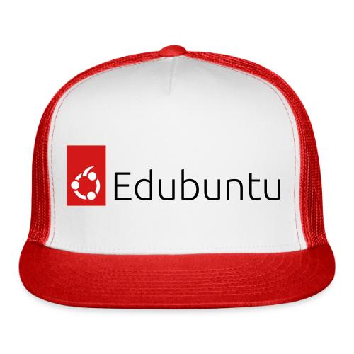 Edubuntu Logo 2023 - Black - Trucker Hat