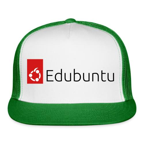 Edubuntu Logo 2023 - Black - Trucker Hat