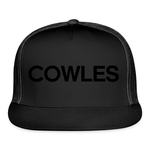 Cowles Text Only - Trucker Cap