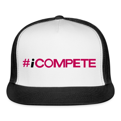 icompete_logo_final_outli - Trucker Cap