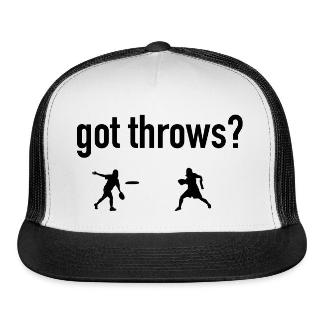 Ultimate Frisbee Hat Got Throws?