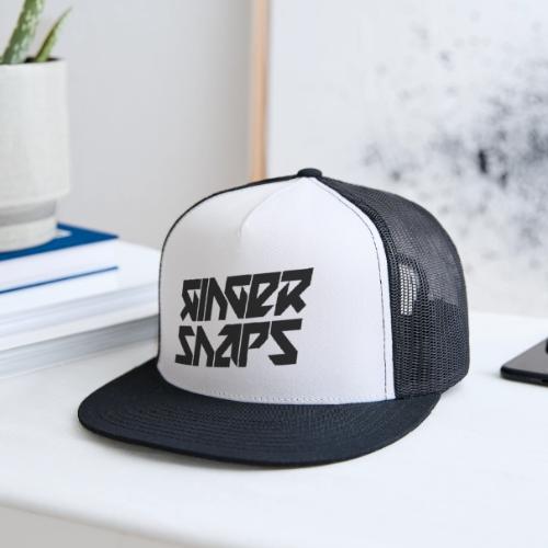 Ginger Snap5 logo (two lines black) - Trucker Hat