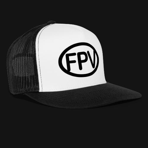 FPVcirclered - Trucker Cap