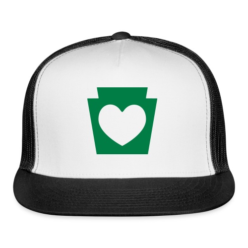 Love/Heart PA Keystone - Trucker Cap