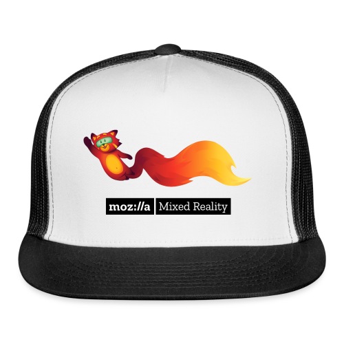 Flying Foxr (black MR logo) - Trucker Cap