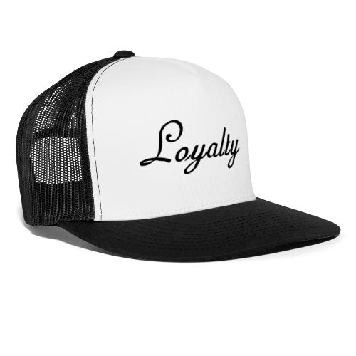 Loyalty Brand Items - Black Color - Trucker Cap