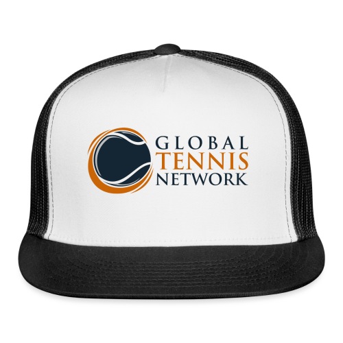 Global Tennis Network on White - Trucker Cap