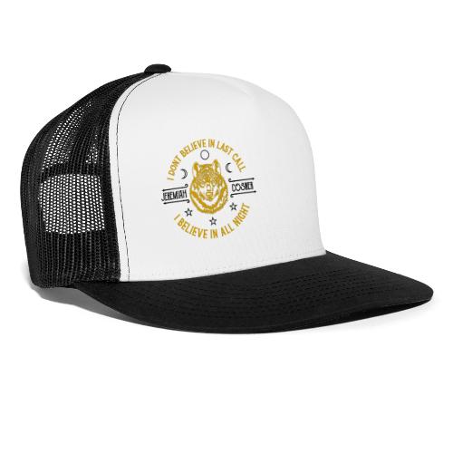 All Night Black and Gold - Trucker Cap