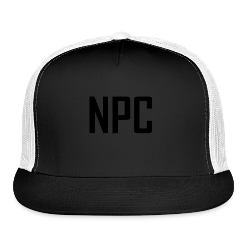 N P C letters logo - Trucker Cap