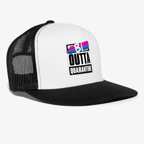 Bi Outta Quarantine - Bisexual Pride - Trucker Cap