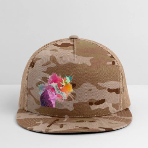Cover Art, Color Burst Cut Out - Trucker Hat