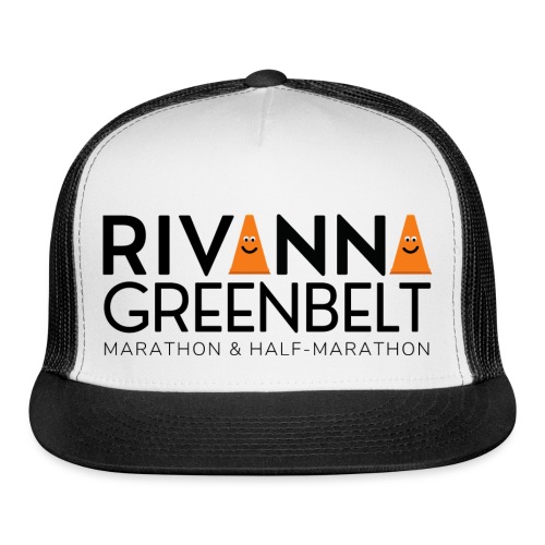 RIVANNA GREENBELT (all black text) - Trucker Cap