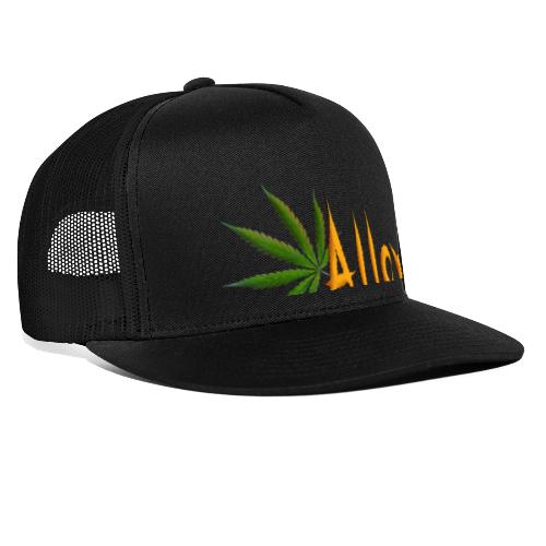 Allowed Here - weed/marijuana t-shirt - Trucker Cap