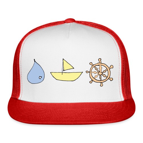 Drop, ship, dharma - Trucker Cap