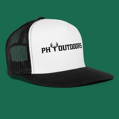 PH Outdoors® Black Long - Trucker Hat