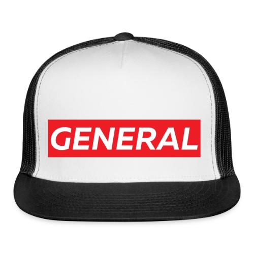 GENERAL (red box logo) - Trucker Hat