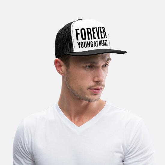 Forever Young At Heart (black letters version)
