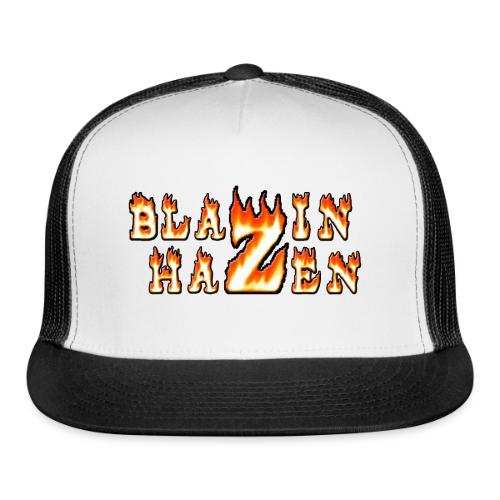 Blazin Hazen Logo FIRE - Trucker Hat
