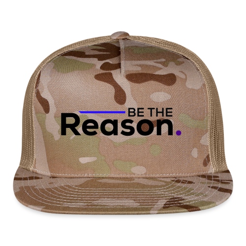 Be The Reason (black font) - Trucker Cap