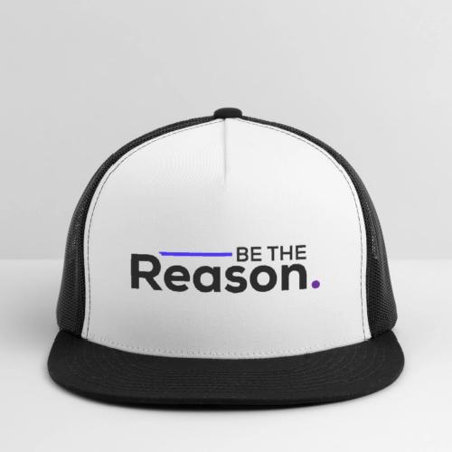 Be the Reason Logo (Black) - Trucker Hat