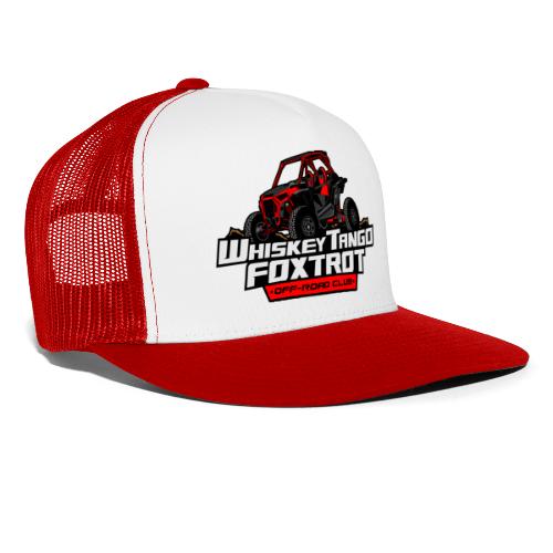 New RZR Logo - Red - Trucker Cap
