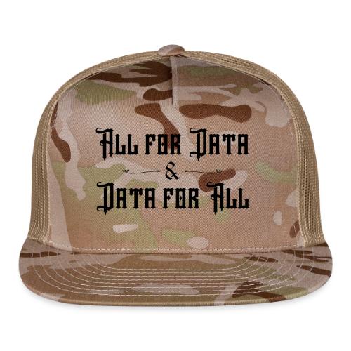 All for Data, Data for All (light) - Trucker Hat