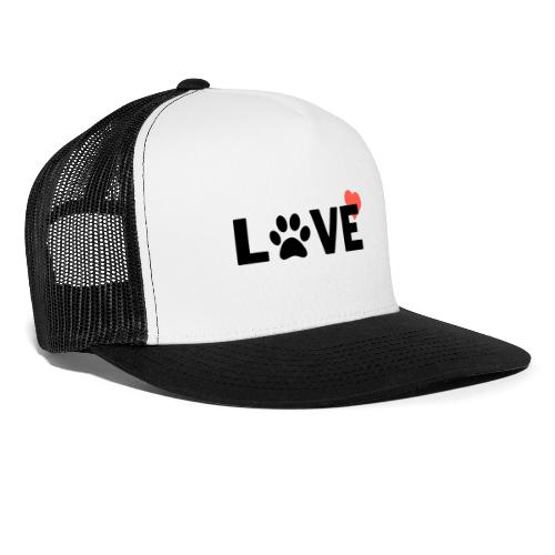 Paw Print Love - Trucker Hat