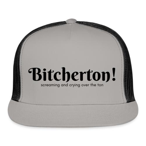 Bitcherton Logo Black - Trucker Hat