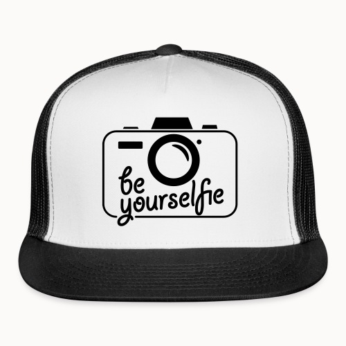 Be Yourselfie Camera iPhone 7/8 Rubber Case - Trucker Cap