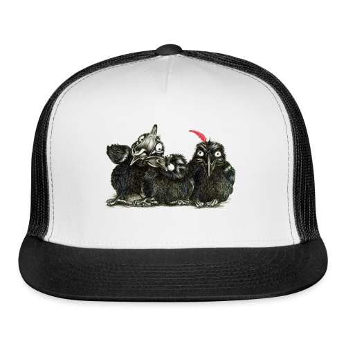 Three Young Crows - Trucker Cap