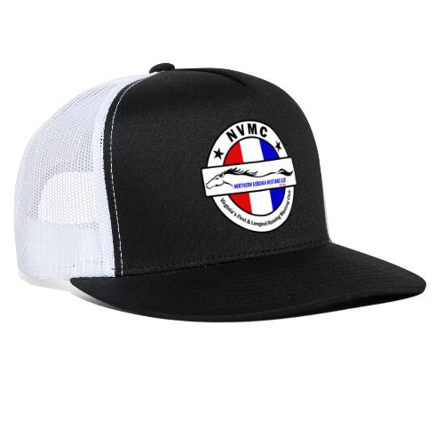 Circle logo on white with black border - Trucker Cap