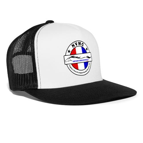 Circle logo on white with black border - Trucker Cap