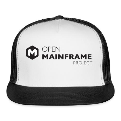 Open Mainframe Project - Black Logo - Trucker Hat