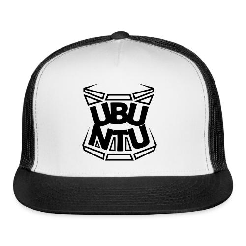 UBUNTU-LOGO-BLK-7 - Trucker Hat