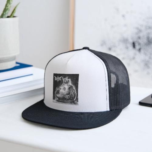 Decorpsetated - Human Words album cover, black - Trucker Hat