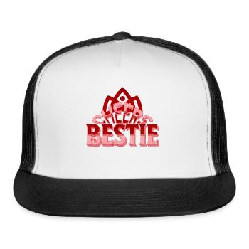 Cheers Bestie - Trucker Hat - white/black - Front