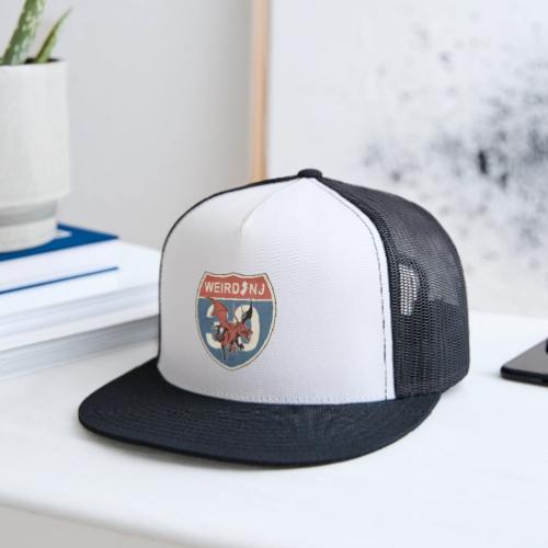 Weird NJ HIghway Shield - Trucker Hat