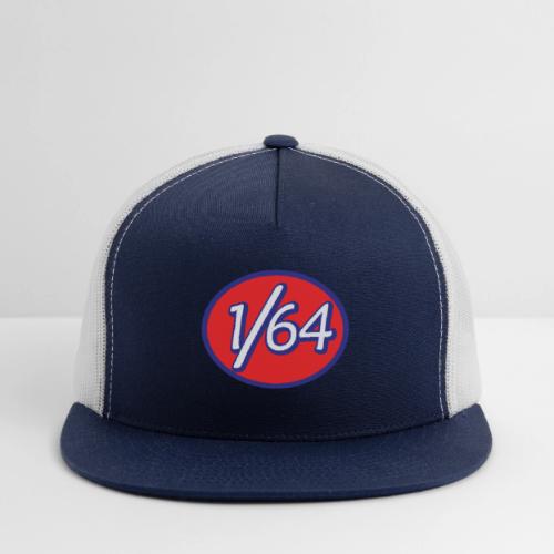 One Sixty Four -- vintage auto inspired oval - Trucker Hat