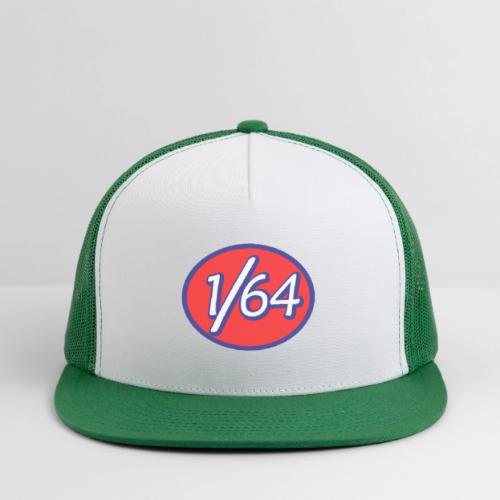 One Sixty Four -- vintage auto inspired oval - Trucker Hat