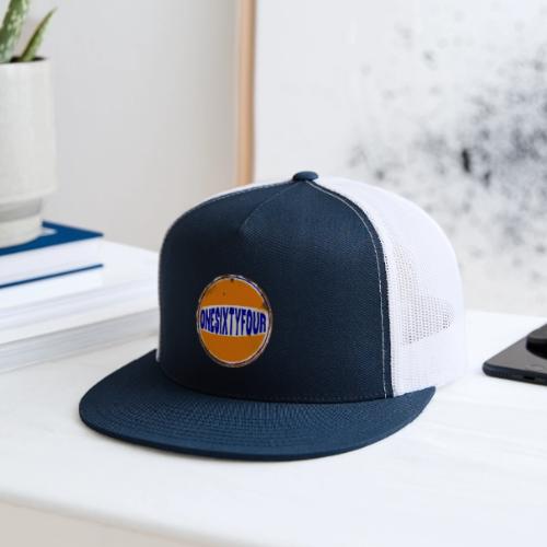 One Sixty Four --vintage auto inspired orange - Trucker Hat