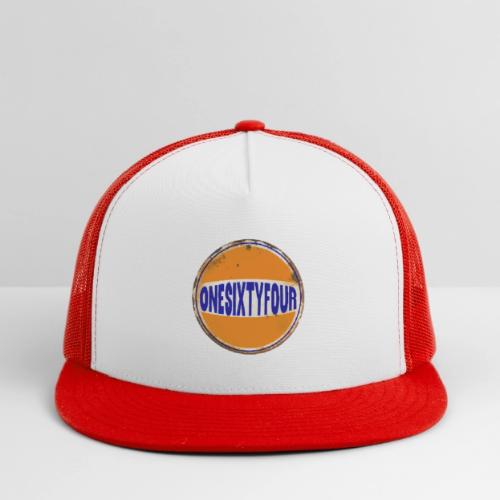 One Sixty Four --vintage auto inspired orange - Trucker Hat