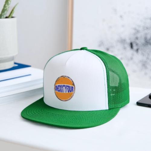 One Sixty Four --vintage auto inspired orange - Trucker Hat