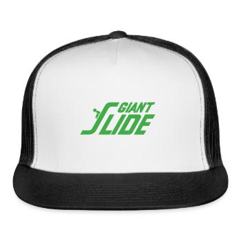 Giant Slide - Trucker Hat - white/black - Front