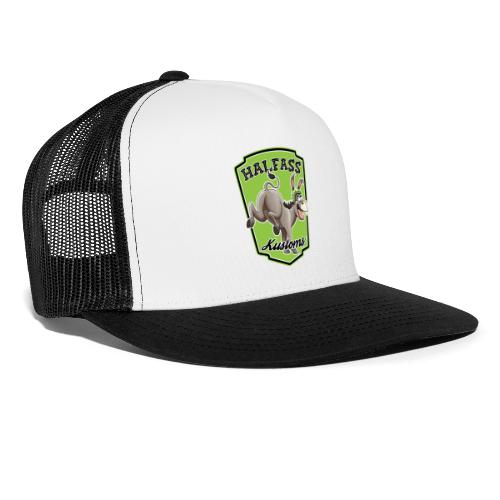 Halfass Kustoms Logo - Trucker Cap