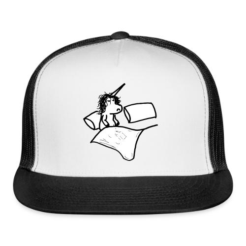 Waking up unicorn - Trucker Hat